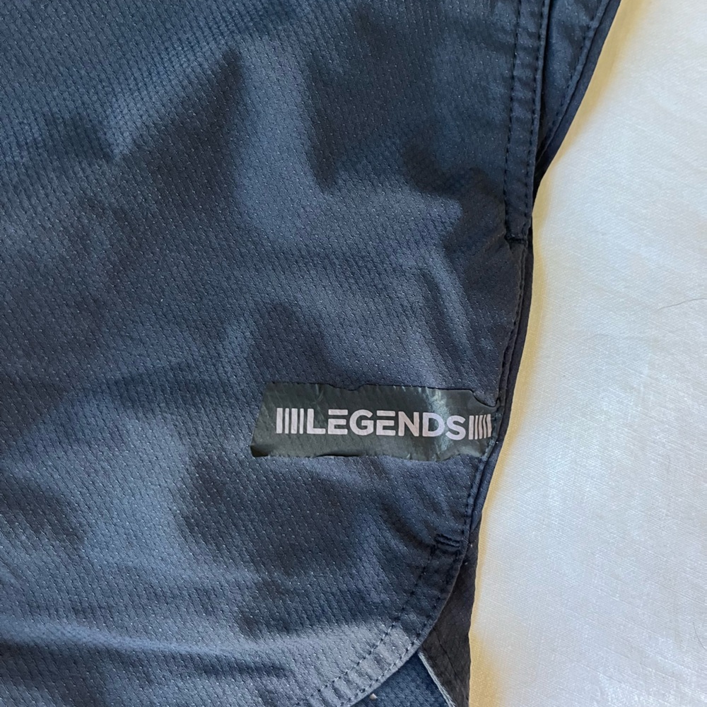 Legends Men's Dark Blue Athletic Shorts - Picture 4 of 5